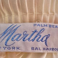 VONNIE REYNOLDS, vintage 1970s wedding dress, Martha Palm Beach, OOAK romantic victorian silky satin gown, pleated poet sleeve