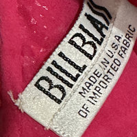 BILL BLASS for Saks, hot pink sequin slip dress 