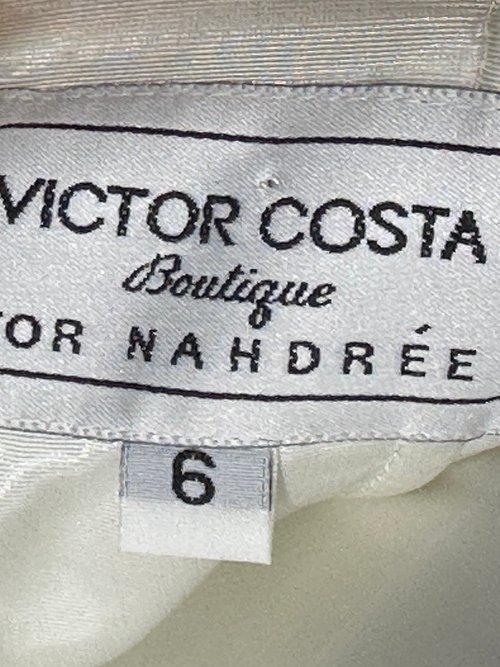 VICTOR COSTA for NAHDREE vintage evening gown