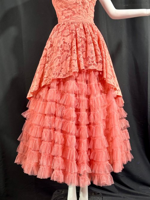 COTILLION vintage 1950s prom dress