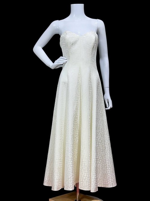 VICTOR COSTA for NAHDREE vintage evening gown