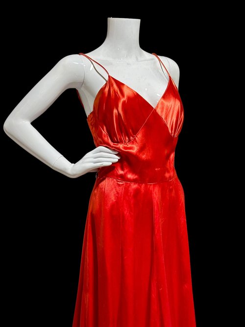 YOUNG AMERICAN DEB 1940s vintage evening gown Slip Dress